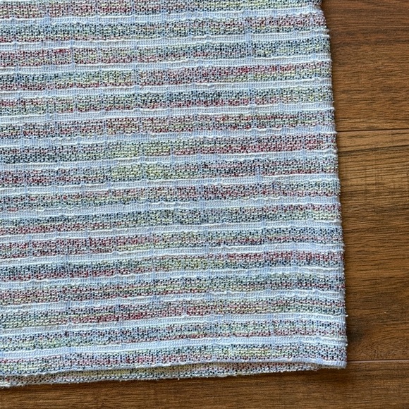 Anthropologie Akemi + Kin Sleeveless Striped Cowl Neck Shift Dress Size Small - Picture 5 of 10